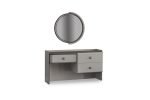 Comodă Make-up MONACO cu Oglindă și Pouf 2