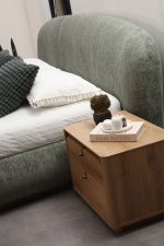 Set Dormitor Complet ICON – Design Organic, Dressing cu Oglinzi și Comodă Makeup 5