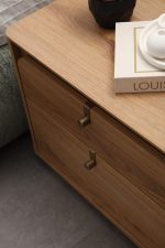 Noptiera cu 2 Sertare ICON – Design Contemporan, Soft-Close 3