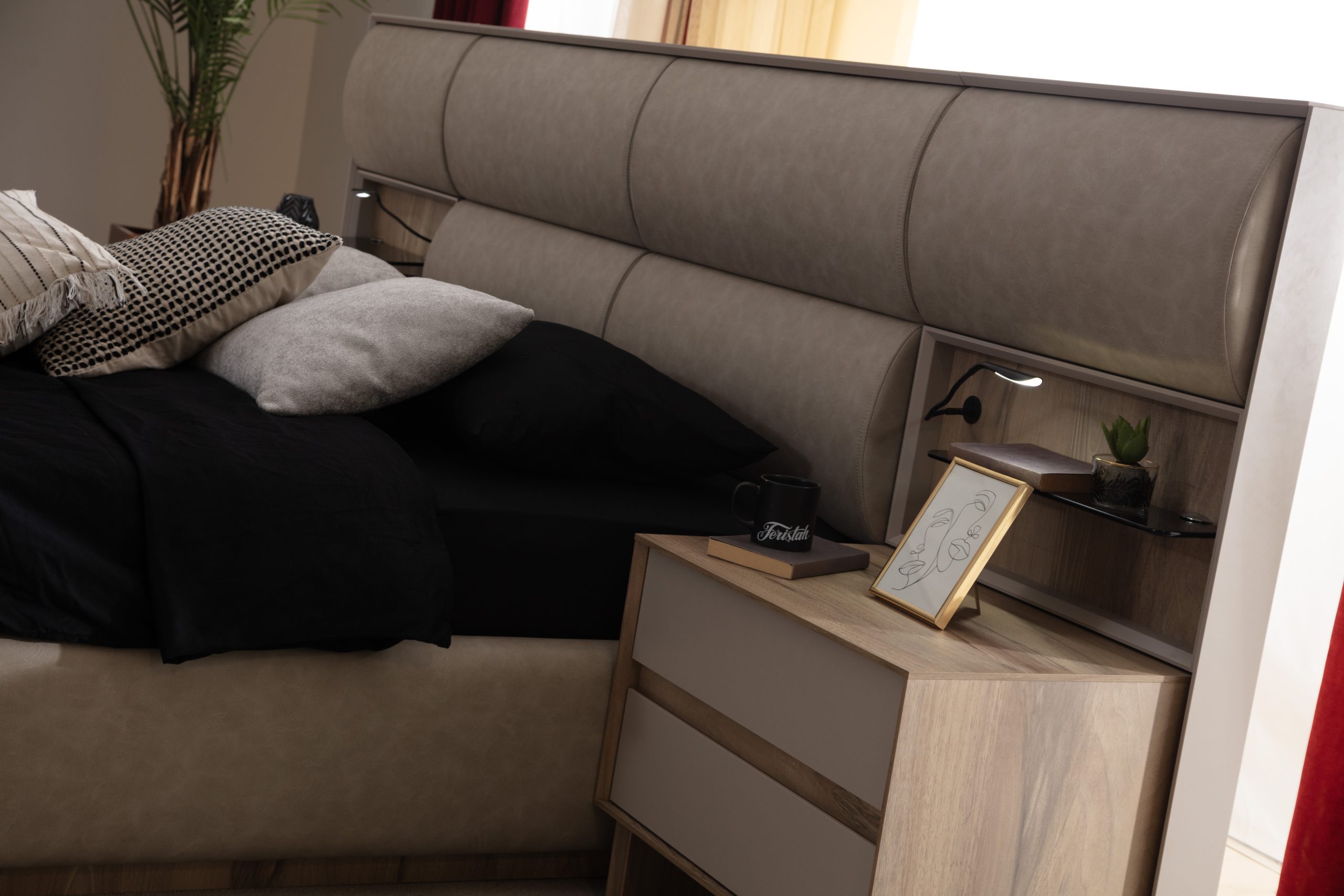 Noptiera OSSO design modern bicolor.