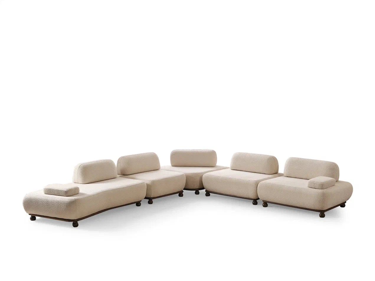 Comoda BOLD – Minimalism Sculptural și Puritate în MDF Vopsit 5