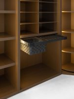 Dressing Modular MOCHA – Rafinament cu Sticlă Aurie și Iluminare LED 14