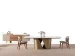 Masă Dining Harmony | Design Modern Sculptural | 240 cm 5