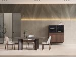 Masă Dining Soho | Design Premium Nuc & Negru | 210 cm 3