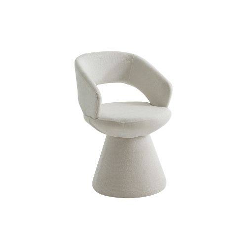 Scaun tapitat EIRA design sculptural pentru dining - Studio Concept