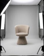 scaun-king-tapitat-integrala-boucle-alb-timisoara