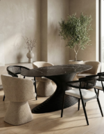 Scaun KING – Confort Regal cu Tapițerie Integrală din Bouclé 3