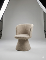 Scaun KING – Confort Regal cu Tapițerie Integrală din Bouclé 2